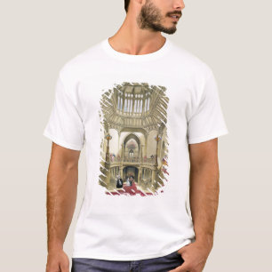 Camiseta A escadaria grande, castelo de Windsor, 'de um