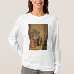 Camiseta A escadaria principal do Louvre, 1817