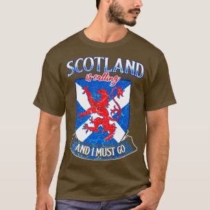 Camiseta A Escócia está a ligar e eu tenho de ir