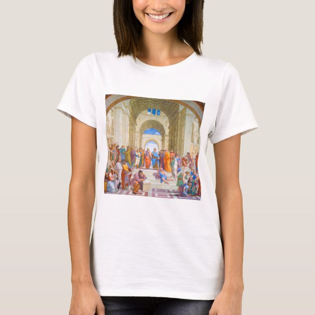 Camiseta A Escola de Atenas, Rafael (Frente)