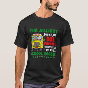 Camiseta A Escola De Natal Mais Jolliest Do Barramento
