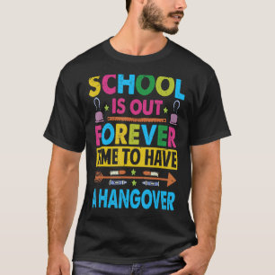 Camiseta A Escola Está Fora Do Tempo Para Ter Um Chá De Pé
