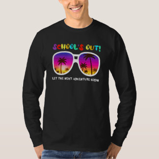 Camiseta A escola vai deixar a próxima aventura no verão