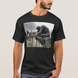 Camiseta A Escultura Thinker Rodin Paris