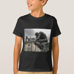 Camiseta A Escultura Thinker Rodin Paris