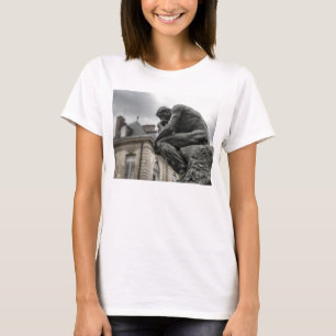 Camiseta A Escultura Thinker Rodin Paris