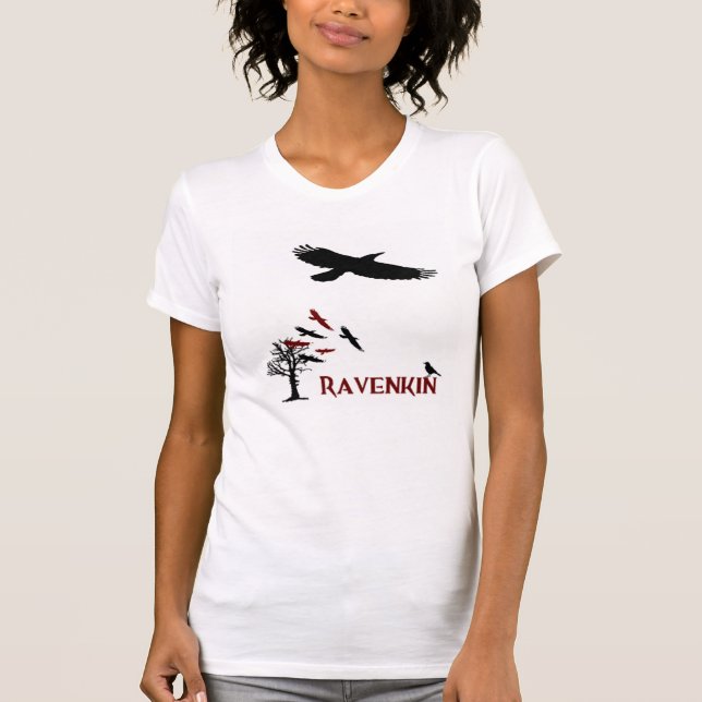 Camiseta A especialidade das senhoras de Ravenkin (Frente)