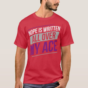 Camiseta A Esperança Asexual é Escrita por toda a minha Ase