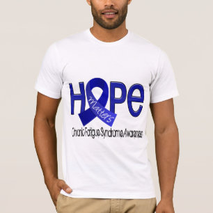 Camiseta A esperança importa síndrome crônica da fadiga 