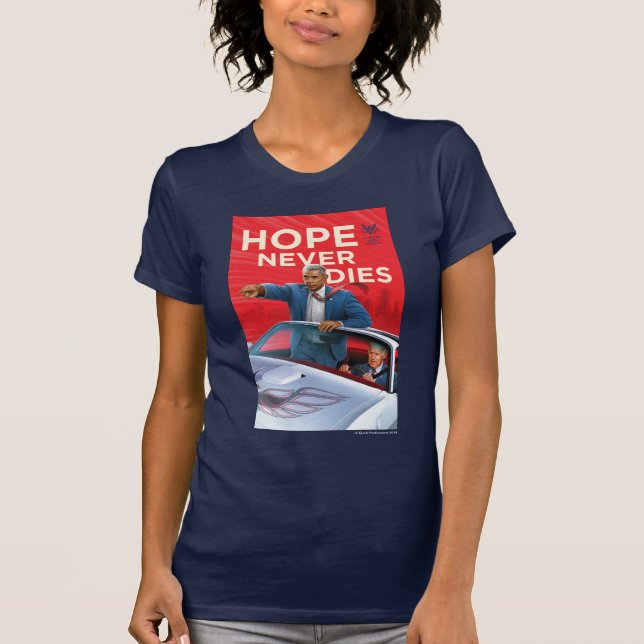 Camiseta A esperança nunca morre (Frente)