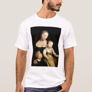 Camiseta A esposa do artista e as crianças, 1528