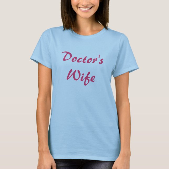 Camiseta A Esposa do doutor (Frente)