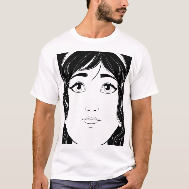 Camiseta A Essência da Reflexão Tranquila (Frente)