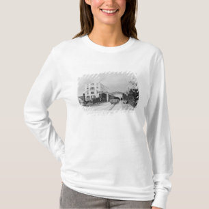 Camiseta A estação de comboio do trem Berlim-Potsdam