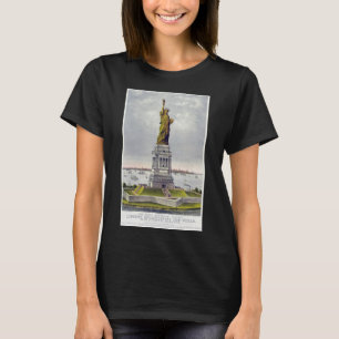 Camiseta A Estátua da Liberdade, A Grande Estátua de Bartho