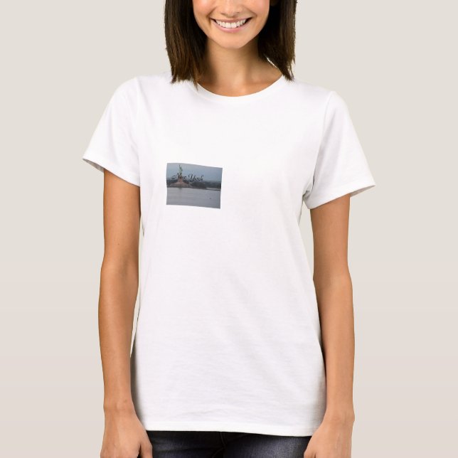 Camiseta A Estátua da Liberdade, Nova Iorque (Frente)