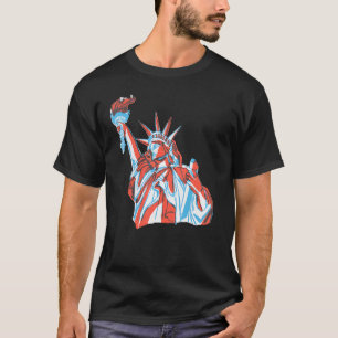 Camiseta A Estátua Das Forças Armadas Patrióticas Da Liberd