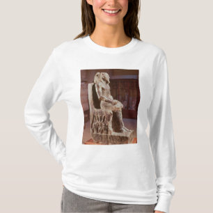 Camiseta A estátua de Khafre enthroned