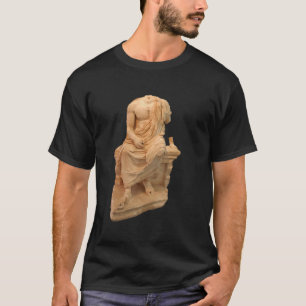 Camiseta A Estátua Filósofa Não Identificada Do Bouleut