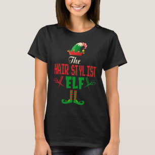 Camiseta A Estilista de Cabelos Elf Natal ELF Hair Stylist 