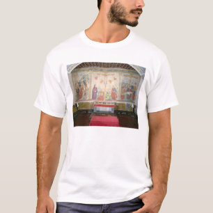 Camiseta A estrada ao calvário, a crucificação, o Deposi
