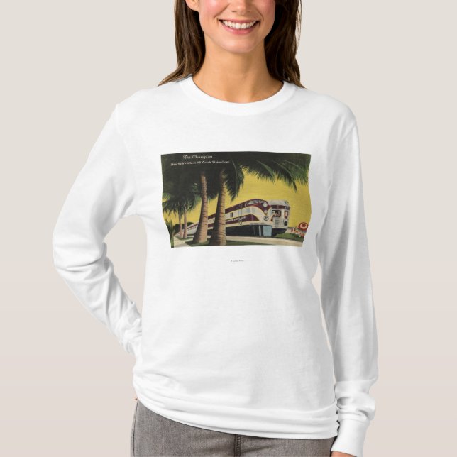 Camiseta A estrada de ferro do campeão, à Nova Iorque (Frente)