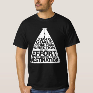 Camiseta A estrada para o sucesso - Design motivacional