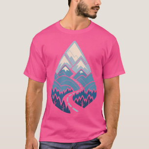 Camiseta A Estrada Vai Sempre No Inverno