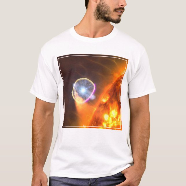 Camiseta A Estrela Anã Branca Em Cygni V407 (Frente)