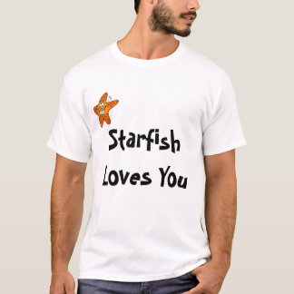 Camiseta A estrela do mar ama-o