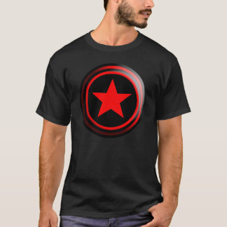 Camiseta A estrela do vermelho da MARCA