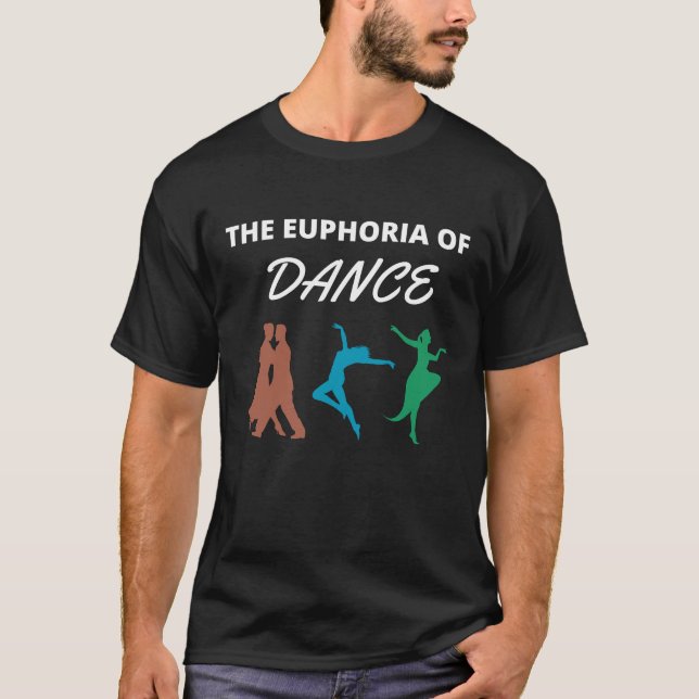 Camiseta A euforia da dança (Frente)