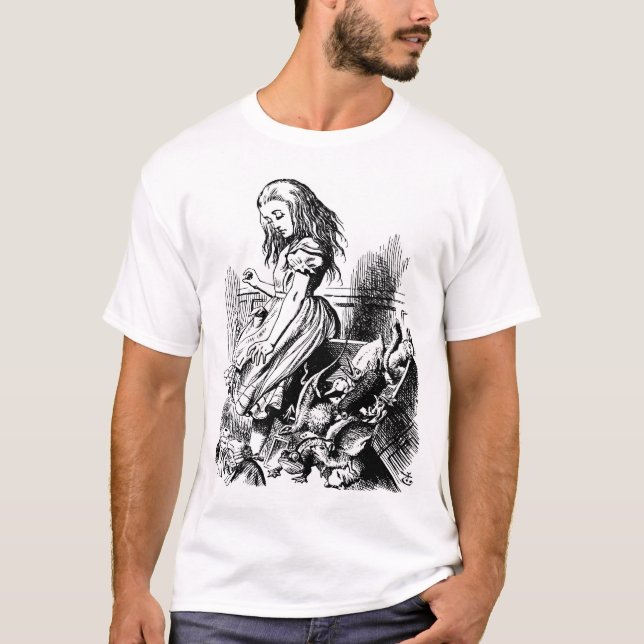 Camiseta A evidência de Alice (Frente)