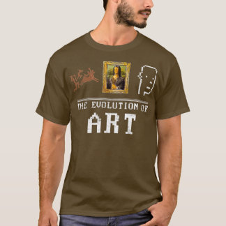 Camiseta A Evolução Da Arte Tokens Não Fungíveis Nft Art