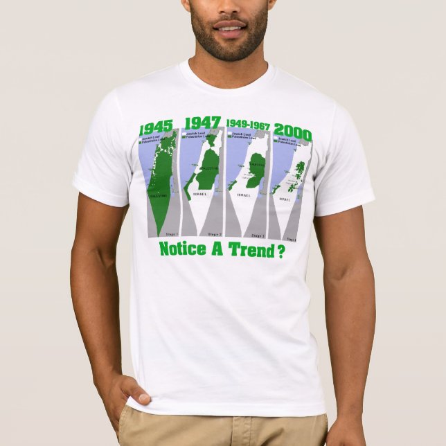 Camiseta A evolução de Palestina (Frente)