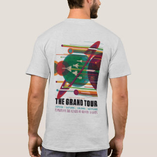 Camiseta A excursão grande (parte dianteira e parte