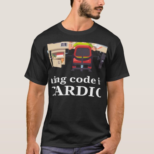 Camiseta A Execução De Código É A Minha Compu De Desenvolve (Frente)
