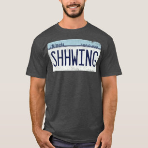Camiseta A exibição da placa de licença Mirthmobile