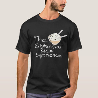 Camiseta A experiência existencial do arroz