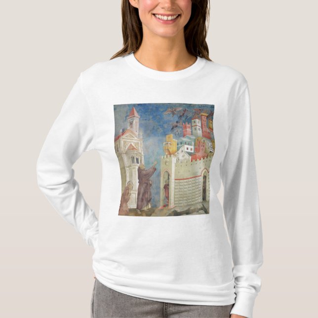 Camiseta A expulsão dos diabos de Arezzo, 1297-99 (Frente)
