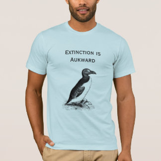 Camiseta A extinção é Aukward