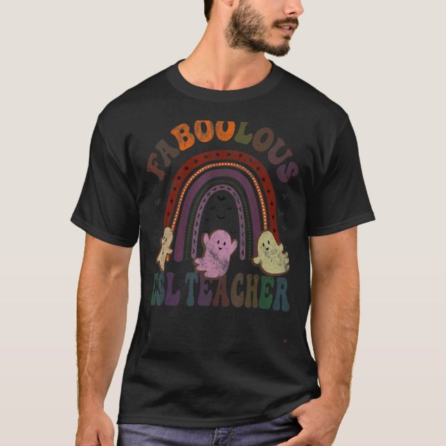 Camiseta A FABOOLOSA FABOOLOSA Figurinha Do PROFESSOR ESL E (Frente)