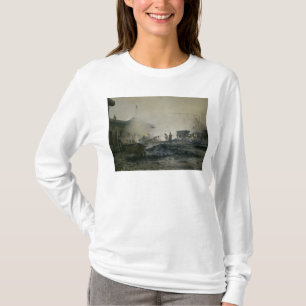 Camiseta A fábrica do gás em Courcelles, 1884