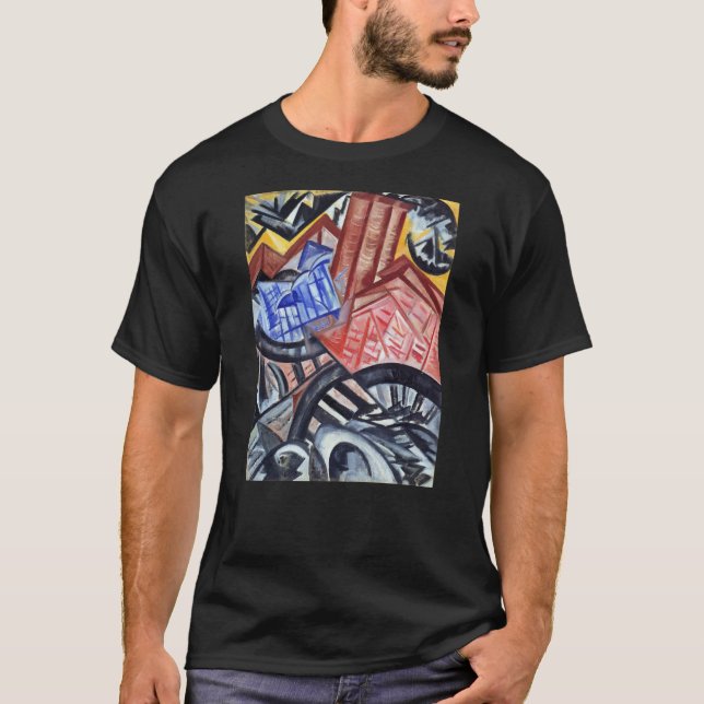 Camiseta A fábrica e a ponte (Frente)