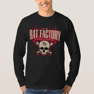 Camiseta A fábrica "fantasma do rato arde" o T do LS
