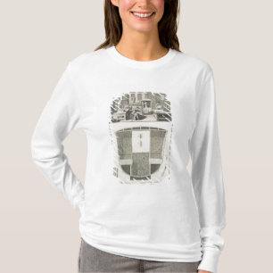Camiseta A fabricação de uma cadeira de sedan em um