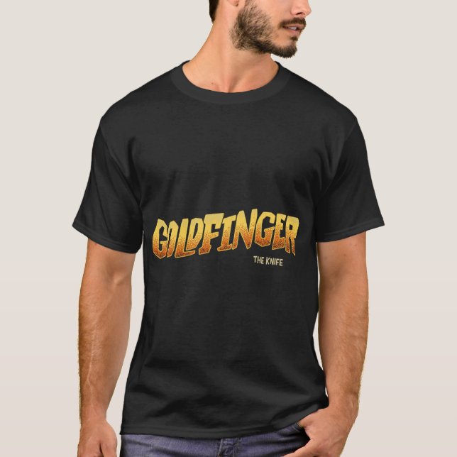 Camiseta A faca Goldfinger T-Shirt (Frente)