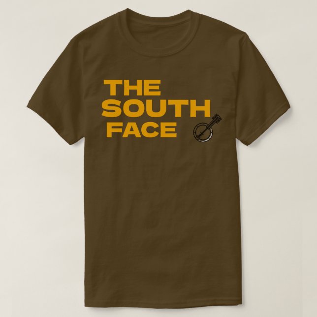 Camiseta A face sul da dieta (Frente do Design)