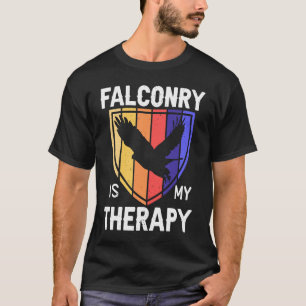 Camiseta A Falcoaria É Meu Pássaro Terapia Falcoaria Falcã