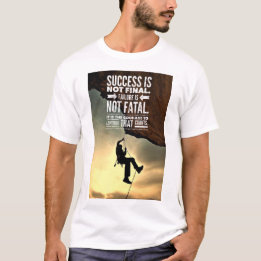 Camiseta A falha não é inspirada fatal equipa o TShirt